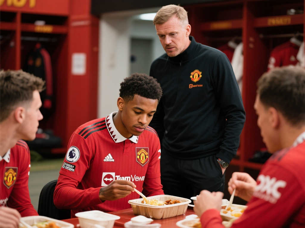 记者：桑乔被隔离于更衣室外，午餐仅靠外带食物