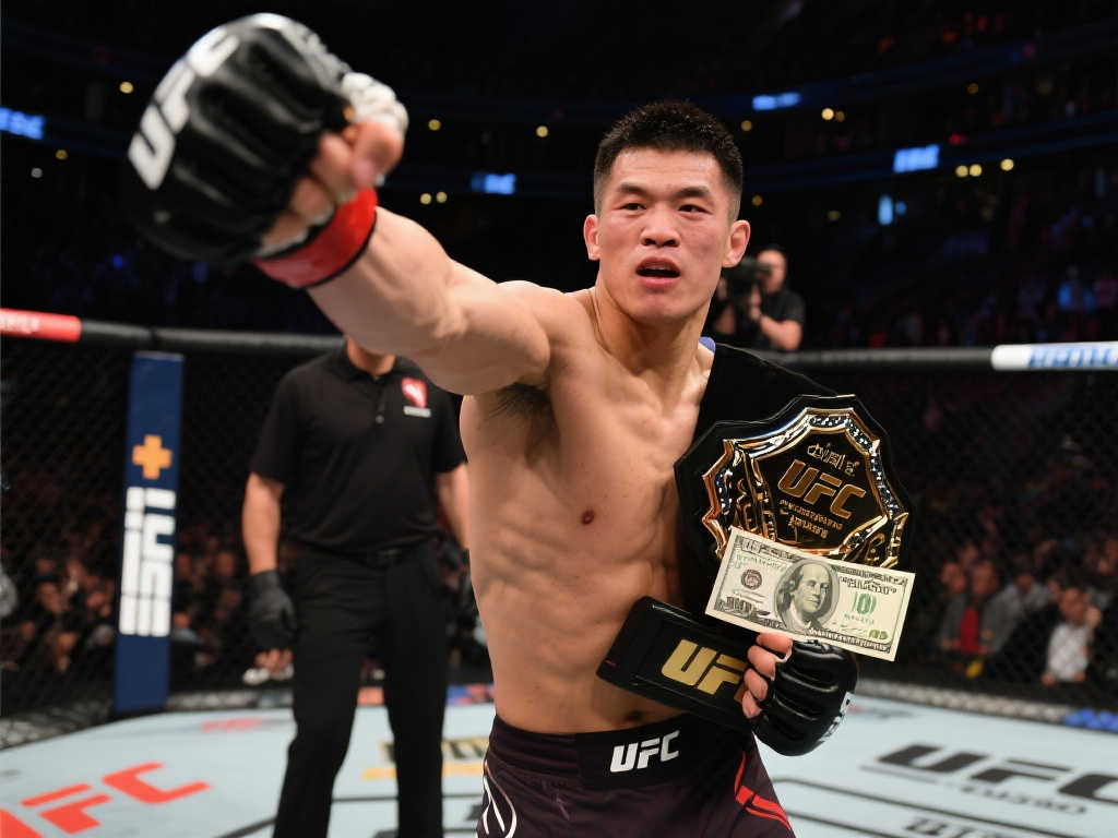 三连花红！张名扬UFC格斗之夜惊艳全场，斩获5万美元最佳表现奖金